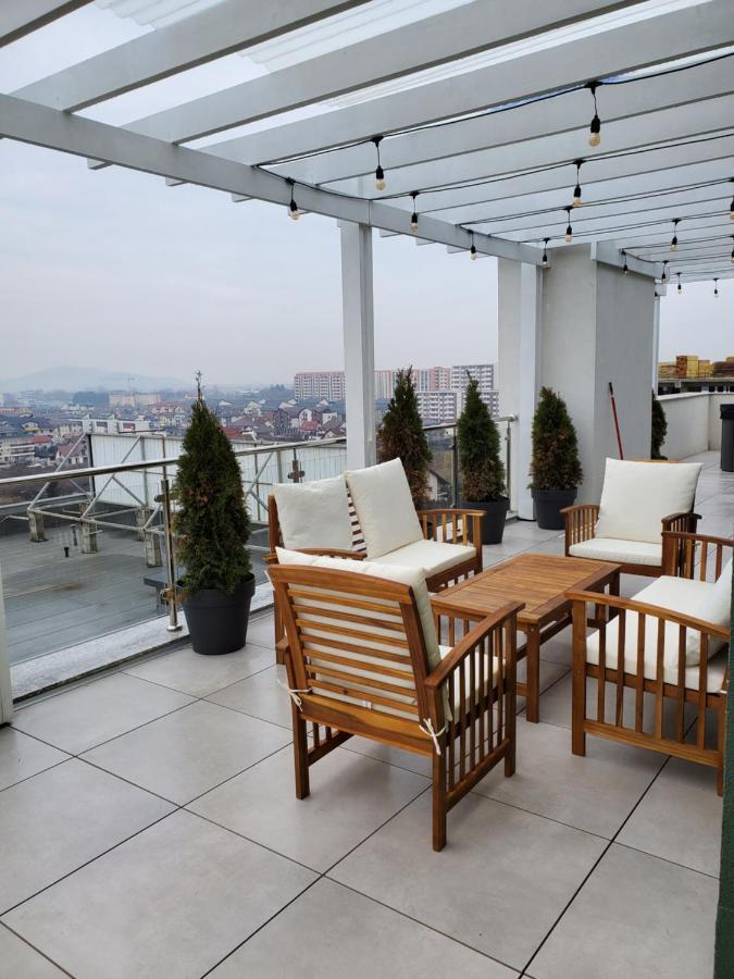 Jad- Penthouse With Jacuzzi And Mountain View - Coresi Braşov Buitenkant foto